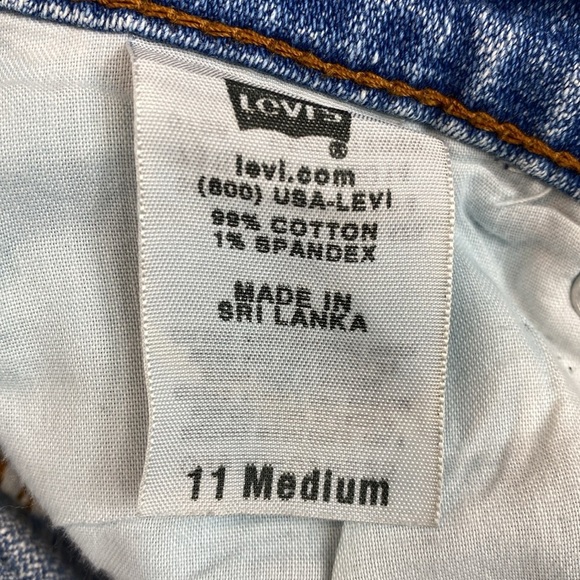 Levi’s 528 low rise curvy bootcut size 11 stretchy Y2K edgy cut date 2008 - Picture 10 of 12